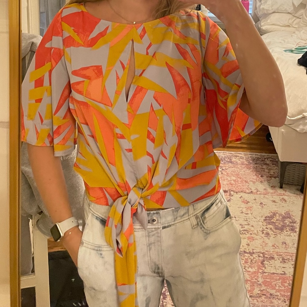 TYCHE COLORFUL BLOUSE